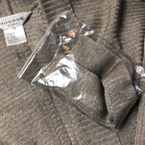 Misook pale gold open tie sweater BNWT plus size - Picture 4 of 7